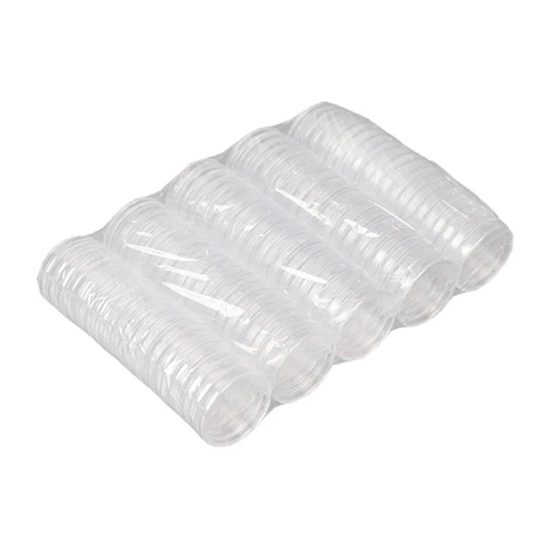 100PCS 45Mm Commemorative Coin Storage Box Portable Round Storage Box Suitable For Storage Protection Coins
100PCS 45Mm Commemorative Coin Storage Box Portable Round Storage Box Suitable For Storage Protection Coins