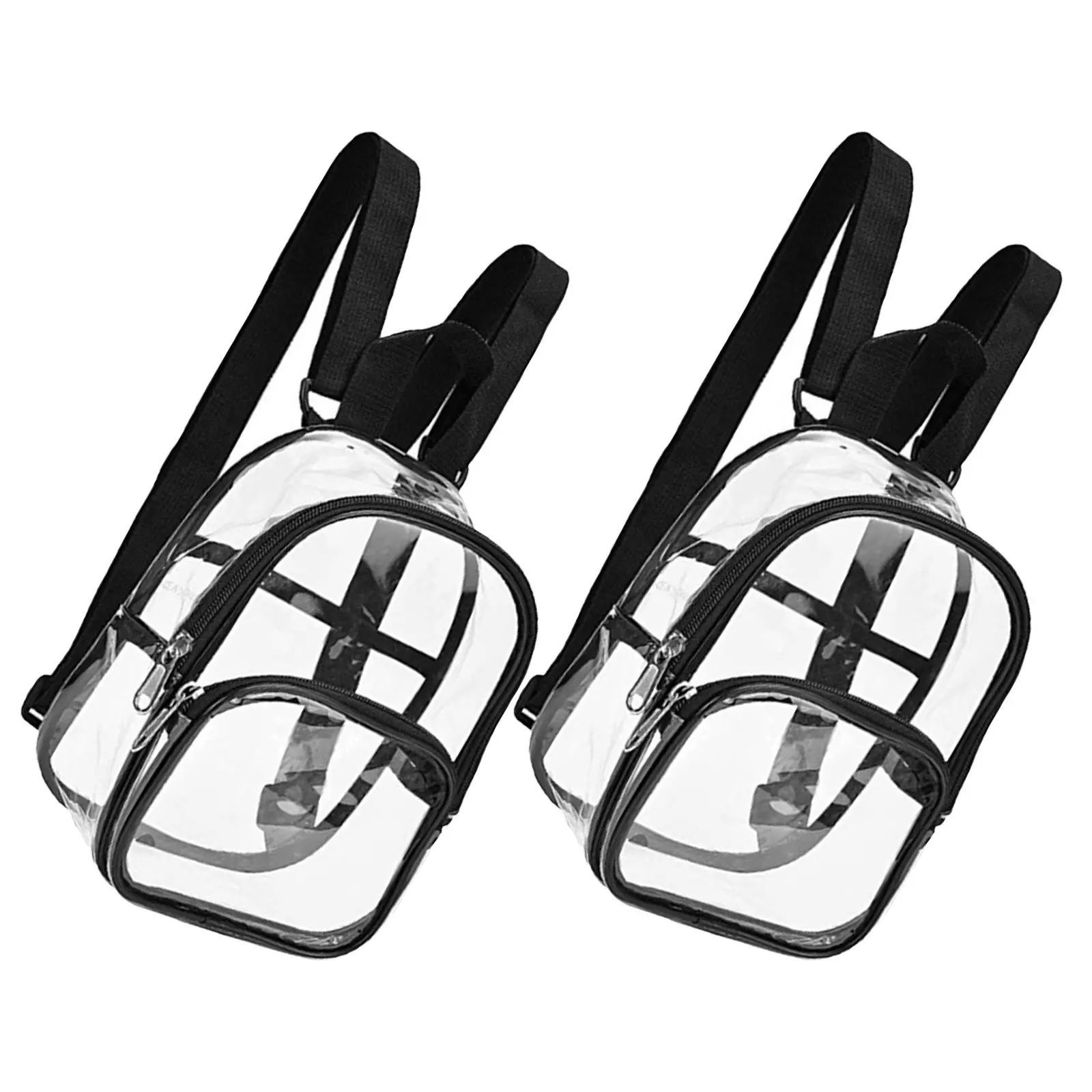 2Pcs Clear Mini Backpack for Boys Girls Lightweight Transparent PVC School Bag Water Resistant See Through Kindergarten Backpack
2Pcs Clear Mini Backpack for Boys Girls Lightweight Transparent PVC School Bag Water Resistant See Through Kindergarten Backpack