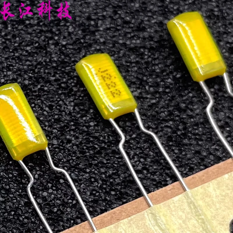 Japanese NIS Nisshin CBB 222 2.2nf 2200pf 63v 100v NISSEI film capacitor
Japanese NIS Nisshin CBB 222 2.2nf 2200pf 63v 100v NISSEI film capacitor
