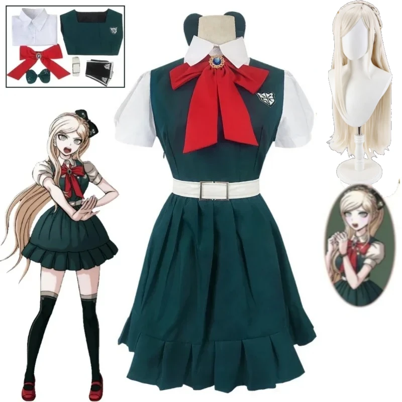 Anime Game Dangarompa 2 Putus Asa Sonia Nevermind Gaun Cosplay Kostum Princess Uniform JK Uniforms wig Halloween Costume
Anime Game Dangarompa 2 Putus Asa Sonia Nevermind Gaun Cosplay Kostum Princess Uniform JK Uniforms wig Halloween Costume