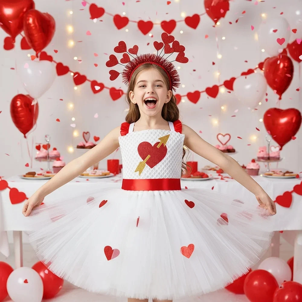 New Valentine Day Flower Cute Enfant Gown Heart Dress Enfants Character Cosplay Outfit Props Set Wedding Party Costume
New Valentine Day Flower Cute Enfant Gown Heart Dress Enfants Character Cosplay Outfit Props Set Wedding Party Costume