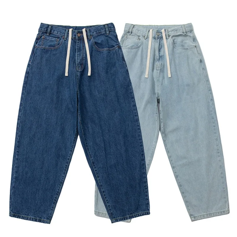 Ретро джинсы унисекс свободного прямого кроя в стиле Dad, повседневные хлопковые брюки в стиле Харадзюку со средней посадкой и застежкой-молнией
Ретро джинсы унисекс свободного прямого кроя в стиле Dad, повседневные хлопковые брюки в стиле Харадзюку со средней посадкой и застежкой-молнией