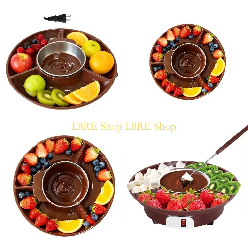 L8RE Chocolate Machine with Large Capacity Bowl for More Serving for Home Parties Festivals and Small Gatherings Heats Evenly to
L8RE Chocolate Machine with Large Capacity Bowl for More Serving for Home Parties Festivals and Small Gatherings Heats Evenly to