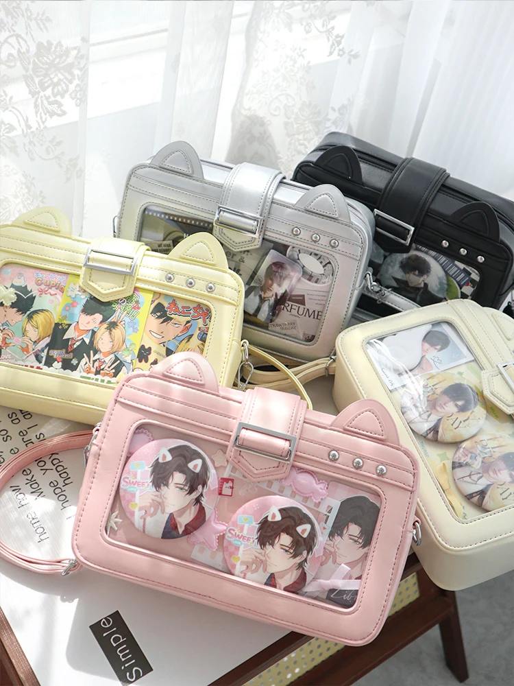 Original Daily Handbags Versatile Messenger Bags Transparent Two-dimensional Bag Woman Ladies Hand Bags Women Handbags Purse
Original Daily Handbags Versatile Messenger Bags Transparent Two-dimensional Bag Woman Ladies Hand Bags Women Handbags Purse