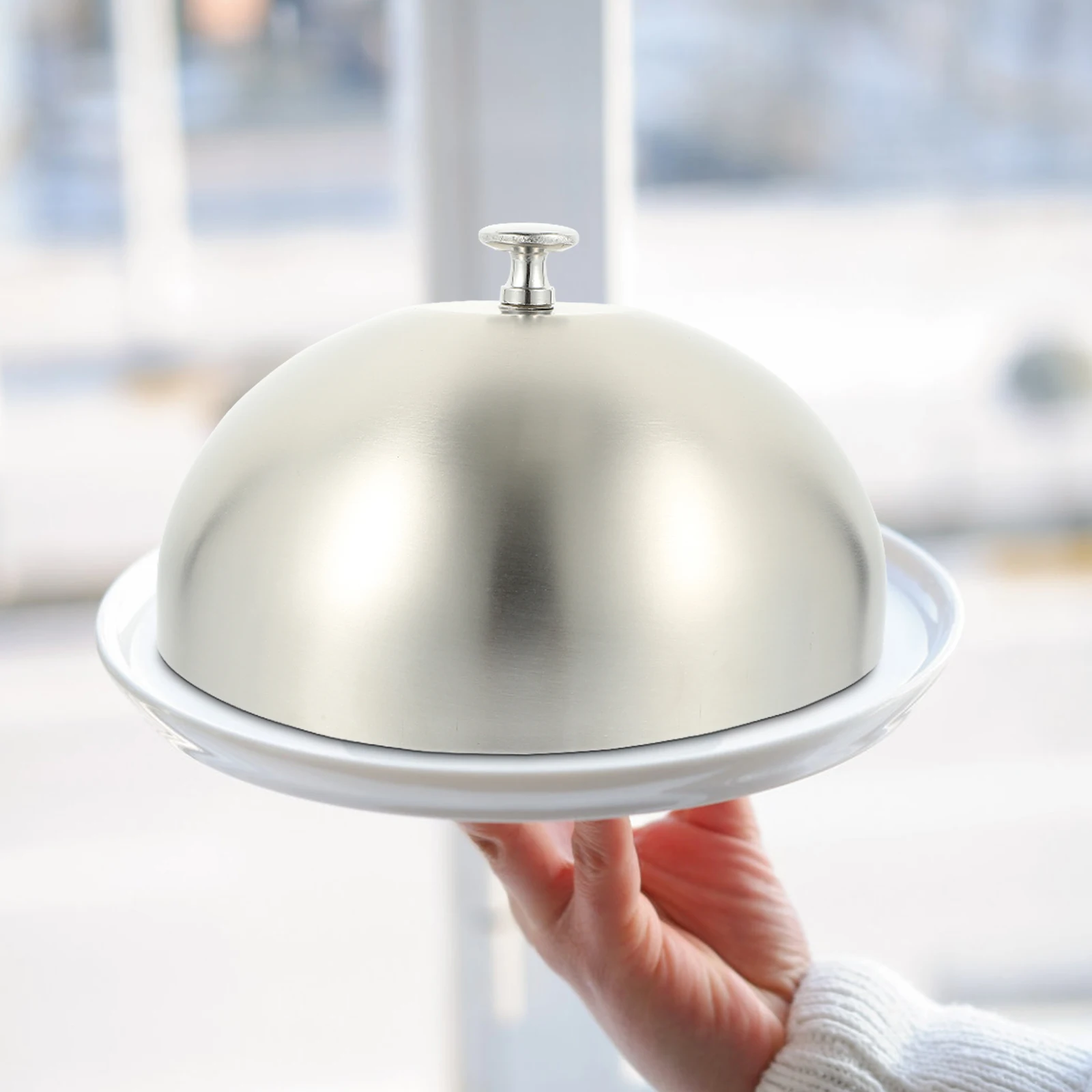 Stainless Steel Food Cover 2PCS Oil Proof BBQ Lid Anti Splash Kitchen Gadget Steak Cover Home Use Keeps Food Clean No Fruit
Stainless Steel Food Cover 2PCS Oil Proof BBQ Lid Anti Splash Kitchen Gadget Steak Cover Home Use Keeps Food Clean No Fruit