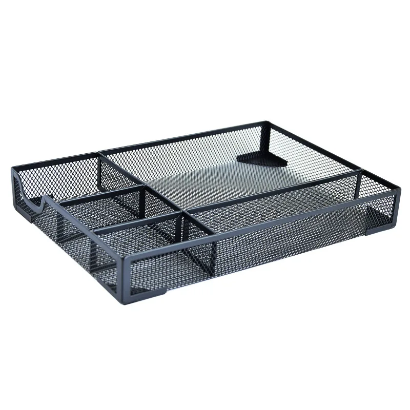 Metal iron storage frame file tray multi grid stationery storage tray storage tray A5 file storage box desktop
Metal iron storage frame file tray multi grid stationery storage tray storage tray A5 file storage box desktop