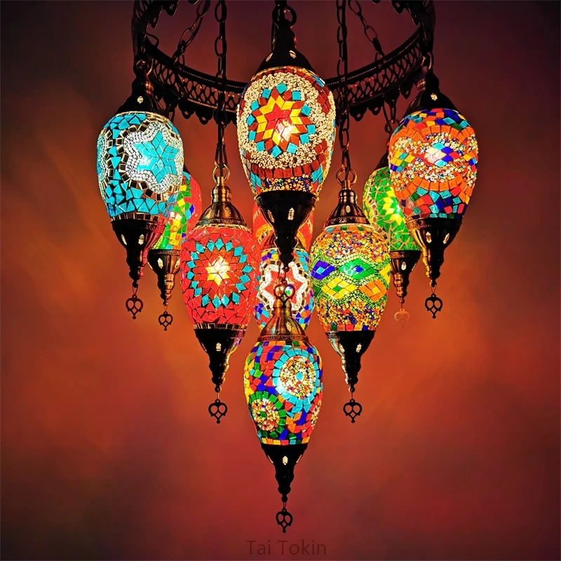 Handmade chandelier retro exotic living room bedroom specialty restaurant hotel homestay bar hot pot shop chandelier
Handmade chandelier retro exotic living room bedroom specialty restaurant hotel homestay bar hot pot shop chandelier