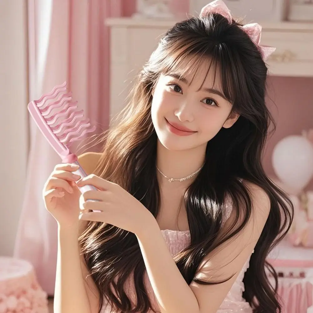 New Big Tooth Double Row Comb Anti-Static Shunfa Airbag Massage Comb Fluffy Portable Household Comb Long Hair Care
New Big Tooth Double Row Comb Anti-Static Shunfa Airbag Massage Comb Fluffy Portable Household Comb Long Hair Care