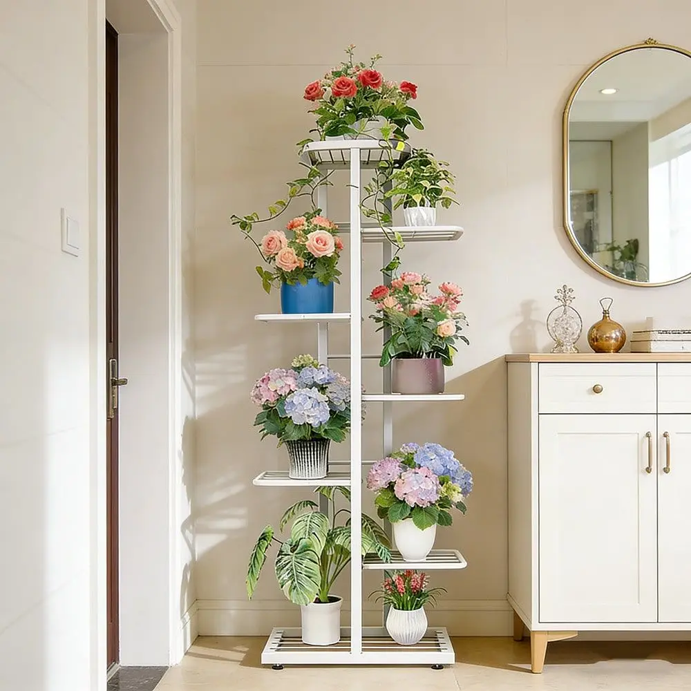 7Tier Metal Plant Stand Versatile Indoor Outdoor Plant Home Storage Rack Display Stand Ideal For Flower Pots Modern Home Decor
7Tier Metal Plant Stand Versatile Indoor Outdoor Plant Home Storage Rack Display Stand Ideal For Flower Pots Modern Home Decor