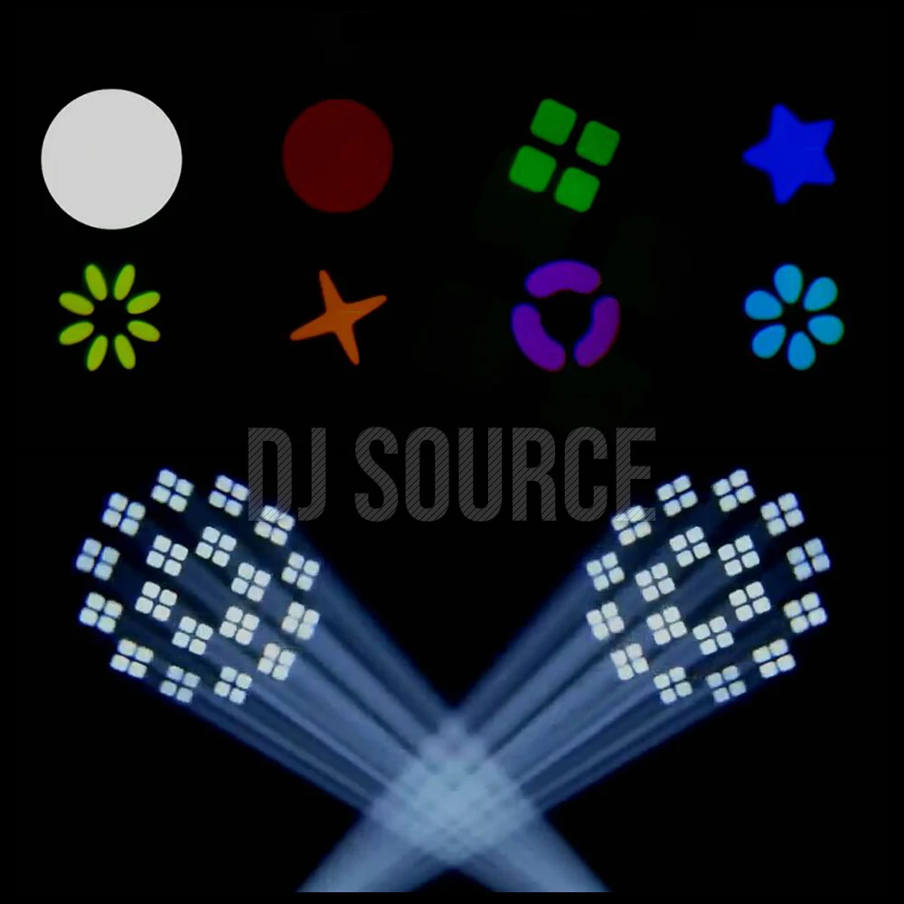 200W Moving Head Light LED Beam Spot 6+12 Prisms 7 Gobos 7 Color +White for Indoor Bar Birthday Party Club Concert Stage Show
200W Moving Head Light LED Beam Spot 6+12 Prisms 7 Gobos 7 Color +White for Indoor Bar Birthday Party Club Concert Stage Show