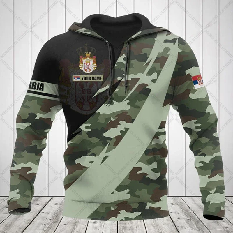 Custom Name Serbia Camouflage Unisex Hoodies Autumn Winter Loose Fashion Sweatshirts Casual Daily Clothing Oversized Streetwear
Custom Name Serbia Camouflage Unisex Hoodies Autumn Winter Loose Fashion Sweatshirts Casual Daily Clothing Oversized Streetwear