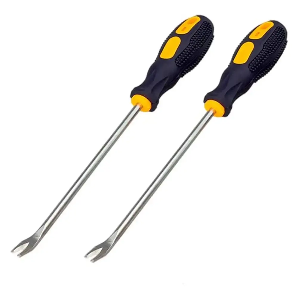 2Pcs Hand Tools 260mm Nail Puller U/V Type Multipurpose Nail Puller Pry Tool Screwdriver Durable Nail Remover Panel Upholstery
2Pcs Hand Tools 260mm Nail Puller U/V Type Multipurpose Nail Puller Pry Tool Screwdriver Durable Nail Remover Panel Upholstery