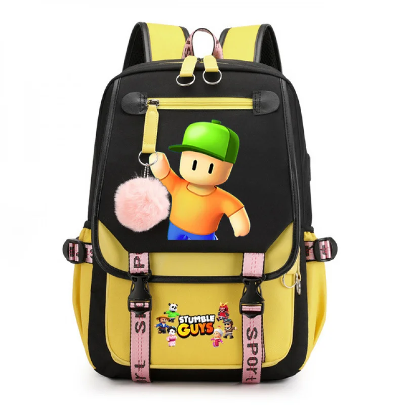 Новая игра Collision PartyStumble GuysPeripheral Backpack для студентовUSBComputer Bag Дорожная сумка
Новая игра Collision PartyStumble GuysPeripheral Backpack для студентовUSBComputer Bag Дорожная сумка
