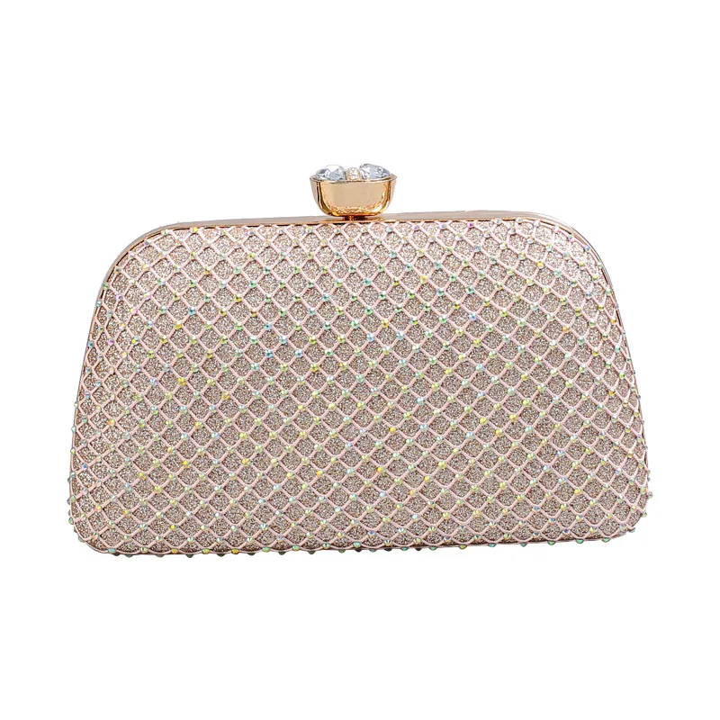 Glittering Rhinestone Cosmetic Clutch - Fashionable Mesh Dinner Bag with Diamond Accents & Chain Strap for Crossbody Wear Bolsos
Glittering Rhinestone Cosmetic Clutch - Fashionable Mesh Dinner Bag with Diamond Accents & Chain Strap for Crossbody Wear Bolsos