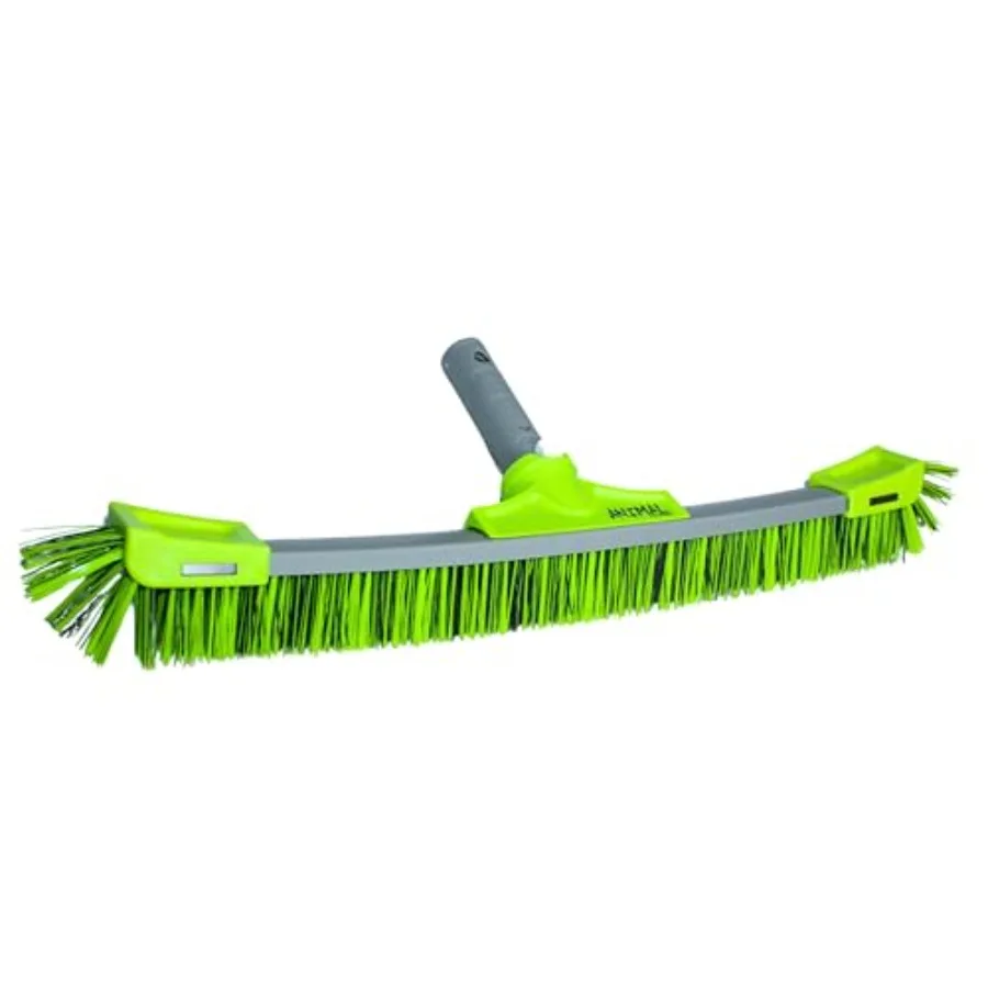 Pro Pool Brush for Animal Use Heavy-Duty Combo Bristle Wall and Floor Cleaning Tool, PVC Handle, Black, Sturdy Dual-Bristle Des
Pro Pool Brush for Animal Use Heavy-Duty Combo Bristle Wall and Floor Cleaning Tool, PVC Handle, Black, Sturdy Dual-Bristle Des