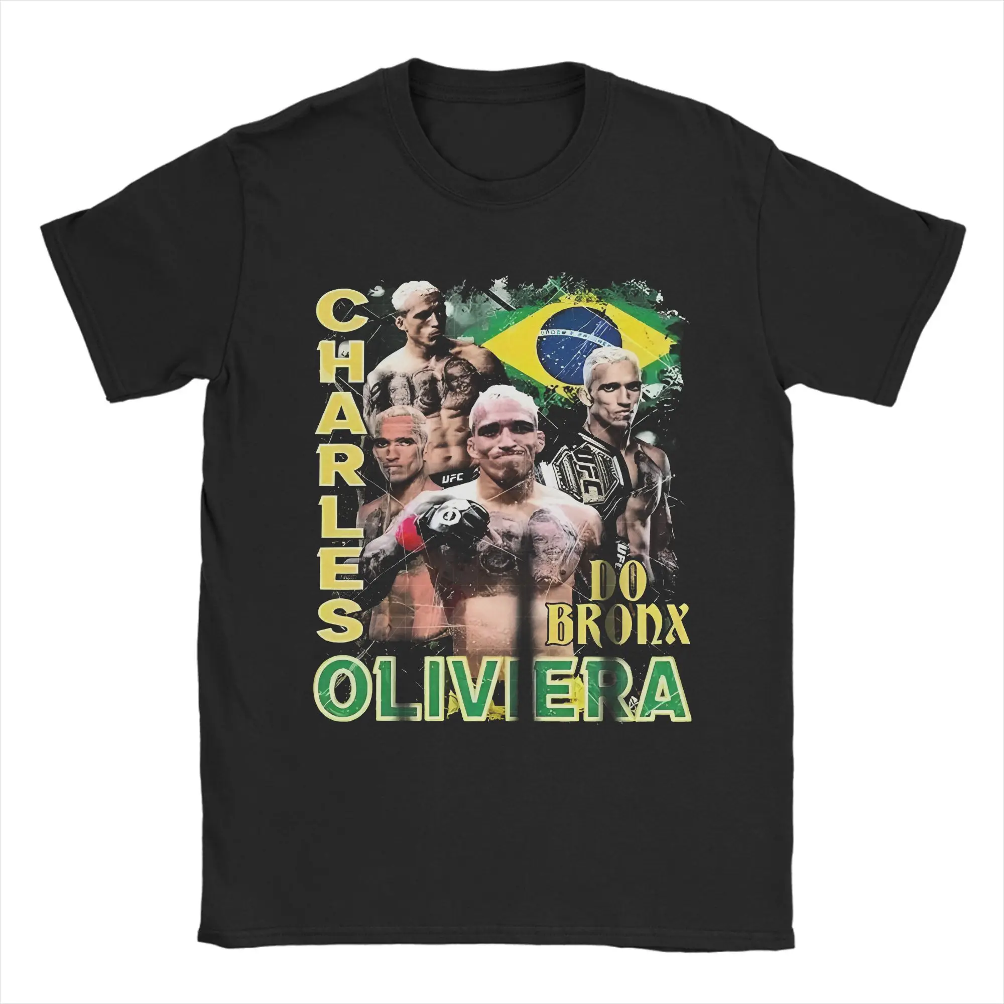 Charles Oliveira Brazil Fighter T Shirt for Men Cotton Funny T-Shirt Round Collar Fighting Combat Tees Short Sleeve Clothes Gift
Charles Oliveira Brazil Fighter T Shirt for Men Cotton Funny T-Shirt Round Collar Fighting Combat Tees Short Sleeve Clothes Gift