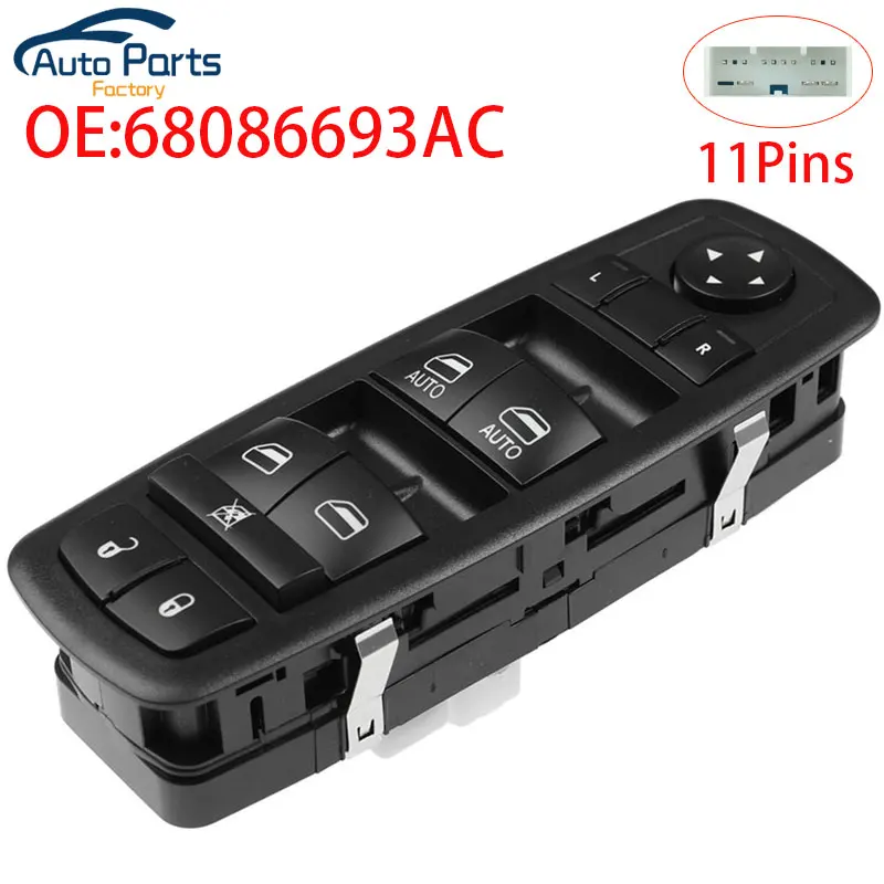68086693AC выключатель питания окна для 2011-2013 Jeep Grand Cherokee Dodge Durango
68086693AC выключатель питания окна для 2011-2013 Jeep Grand Cherokee Dodge Durango