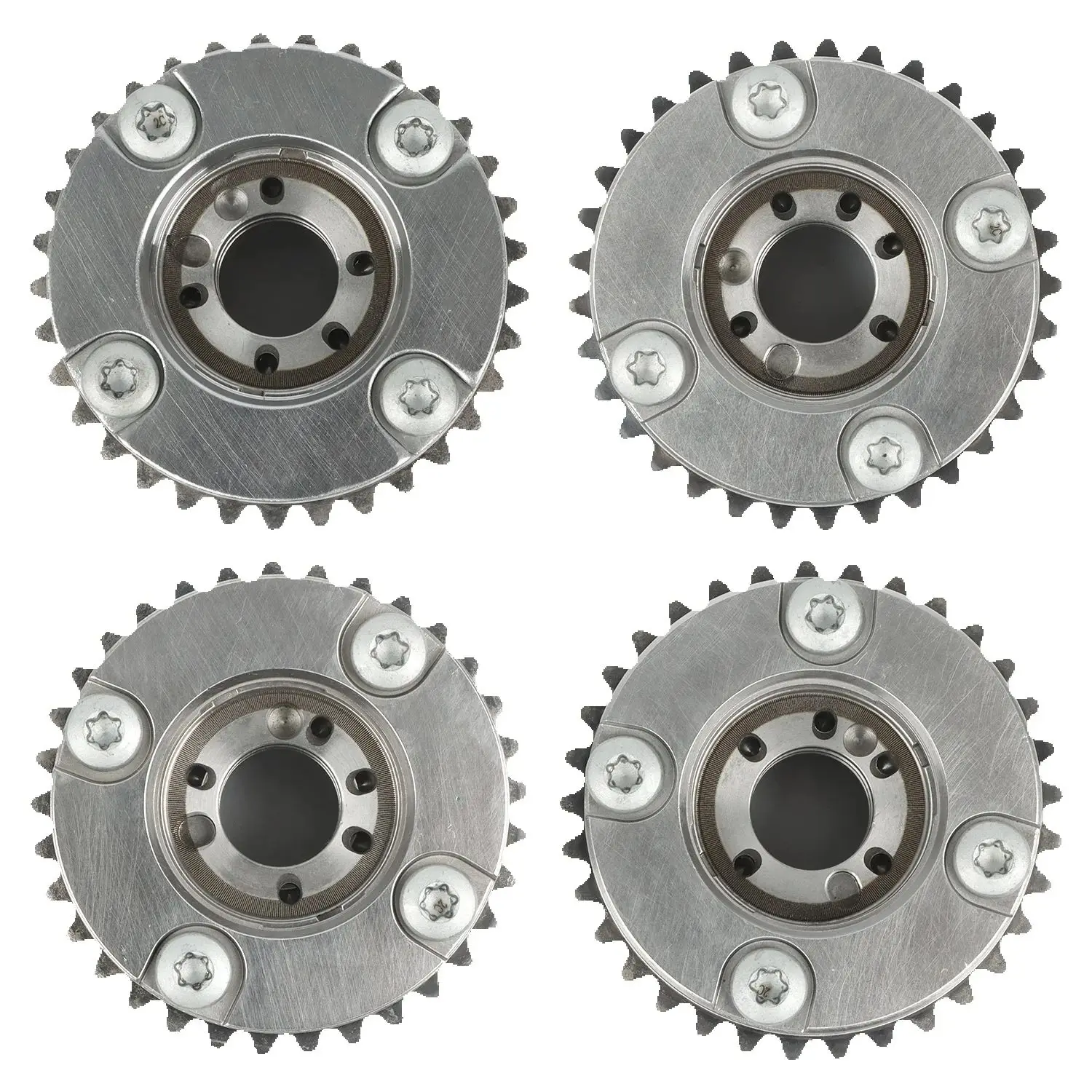 4pcs Camshaft Adjuster VVT Sprockets FOR Mercedes-Benz M278 2780505200 2780504900 Set
4pcs Camshaft Adjuster VVT Sprockets FOR Mercedes-Benz M278 2780505200 2780504900 Set
