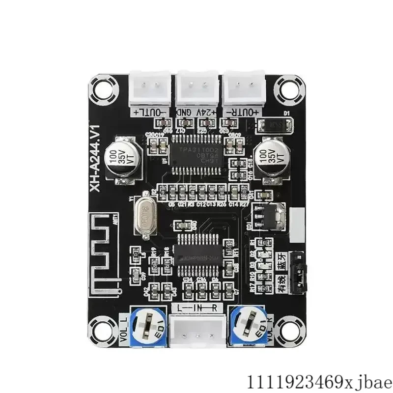 DC12~24V Bluetooth Audio Amplifier Module XH-A244 Digital Amplifier Board 2.0 Dual Channel 30W*2 HiFi Stereo Amplifier
DC12~24V Bluetooth Audio Amplifier Module XH-A244 Digital Amplifier Board 2.0 Dual Channel 30W*2 HiFi Stereo Amplifier