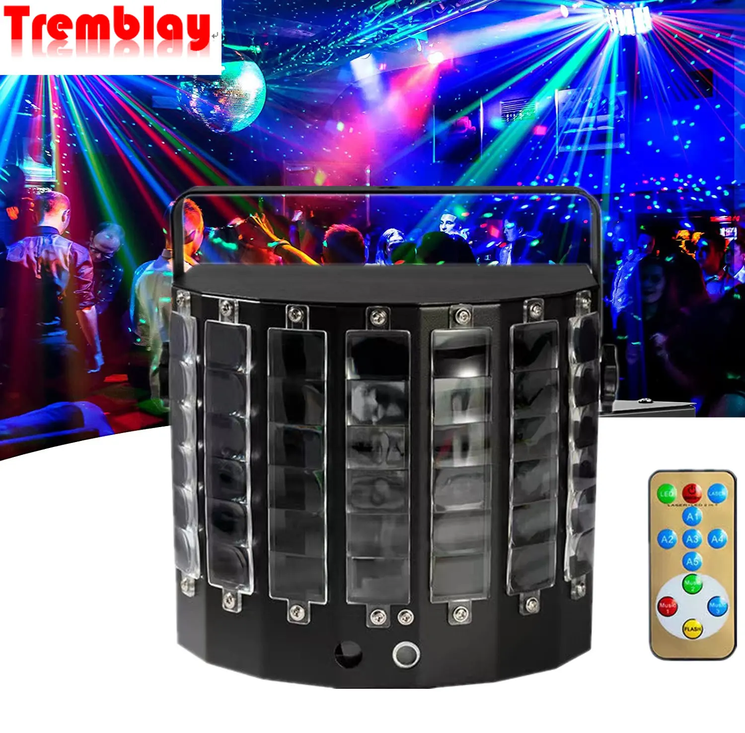 DJ Lights Stage Disco Lights 30W Laser Projector Light Sound Activated, DMX Controlled Party Wedding Christmas Decoration Lighti
DJ Lights Stage Disco Lights 30W Laser Projector Light Sound Activated, DMX Controlled Party Wedding Christmas Decoration Lighti