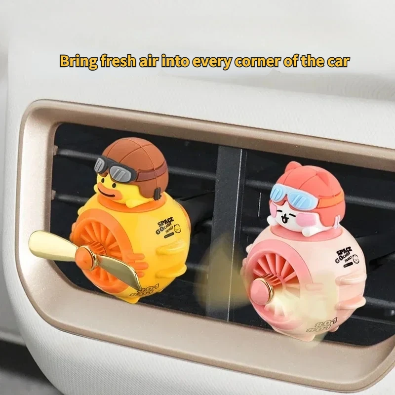 Car Air Freshener Cute Pilot Auto Perfume Diffuser Rotating Propeller Air Fragrance Cartoon Decor Car Accessories Interior New
Car Air Freshener Cute Pilot Auto Perfume Diffuser Rotating Propeller Air Fragrance Cartoon Decor Car Accessories Interior New