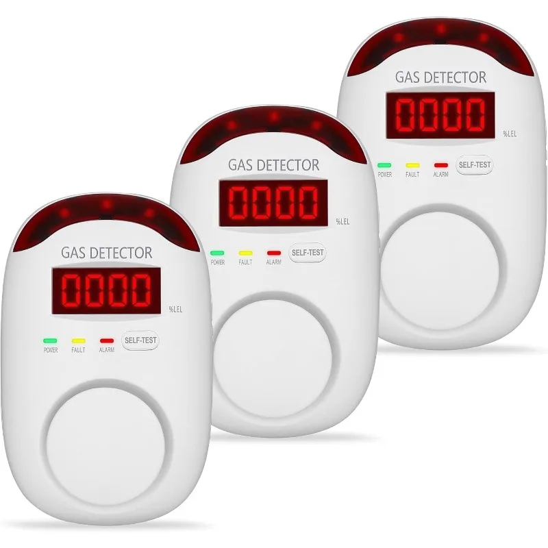 Detector - Gas Leak Detector for Home,RV, Gas Detectors for Home Natural Gas,Combustible Gas Detector for LN
Detector - Gas Leak Detector for Home,RV, Gas Detectors for Home Natural Gas,Combustible Gas Detector for LN