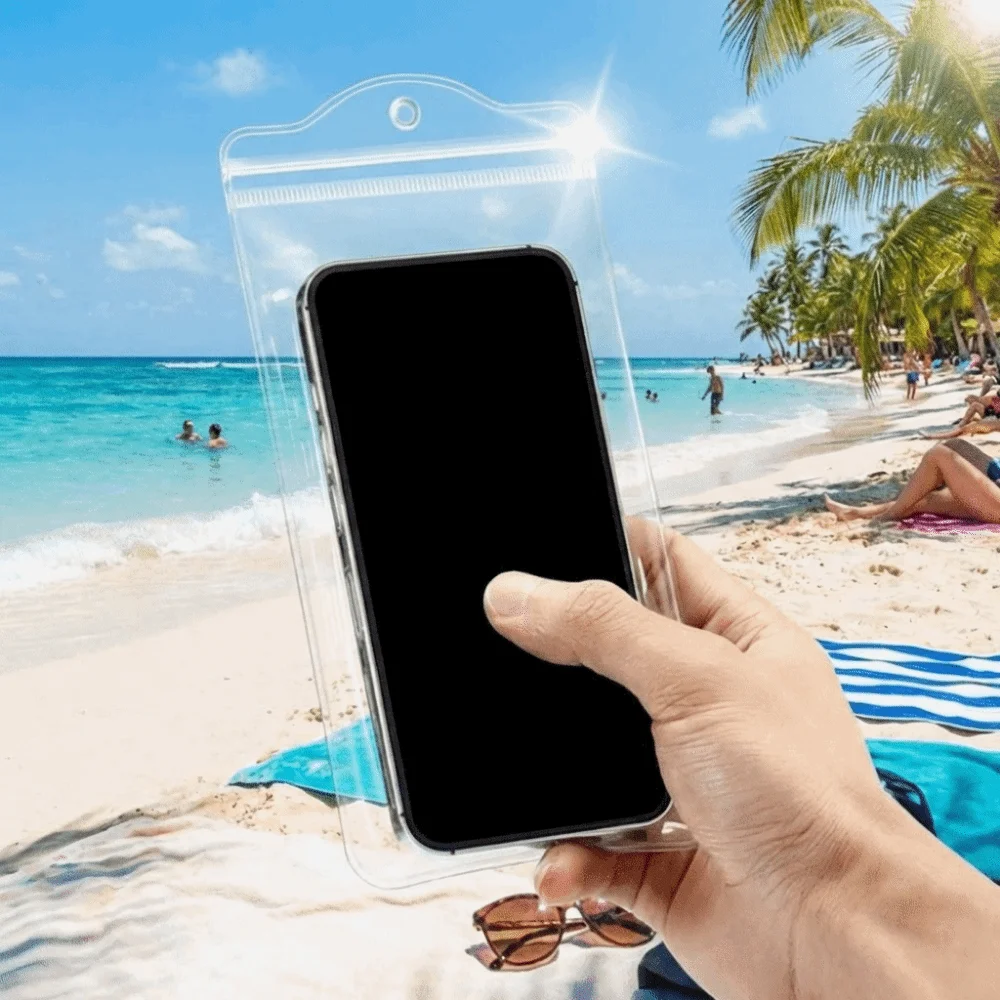 Thickened Material Transparent Phone Bag Underwater Protector Transparent Cover Dustproof Pouch Shockproof Touchscreen Friendly
Thickened Material Transparent Phone Bag Underwater Protector Transparent Cover Dustproof Pouch Shockproof Touchscreen Friendly