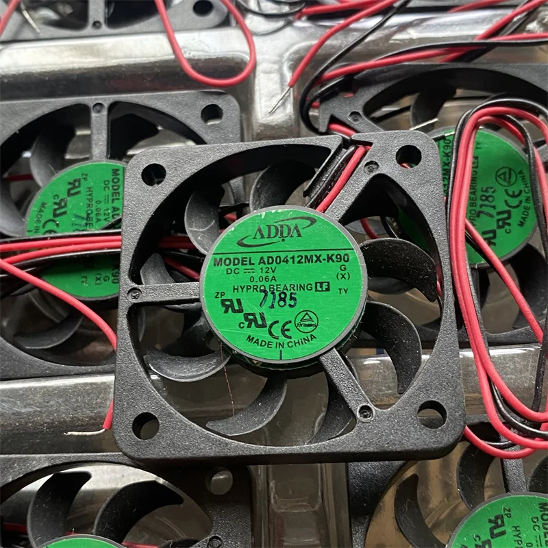 ADDA AD0412MX-K90 DC 12 В 0,06 А 40x40x07 мм 2-проводной охлаждающий вентилятор для сервера
ADDA AD0412MX-K90 DC 12 В 0,06 А 40x40x07 мм 2-проводной охлаждающий вентилятор для сервера