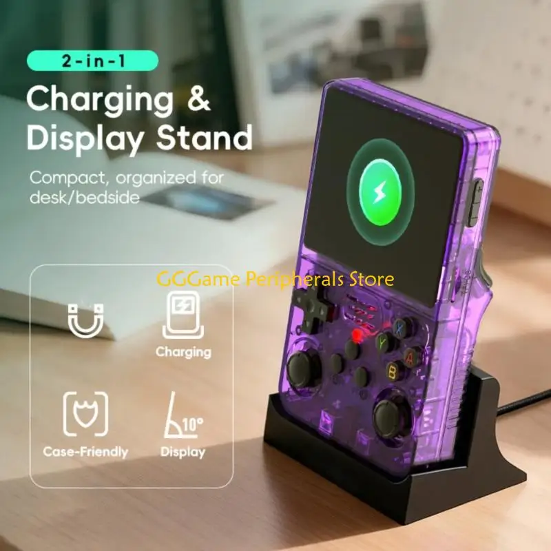 U55B Charging Stand For R36S Gaming Console With Type C Port ABS Material
U55B Charging Stand For R36S Gaming Console With Type C Port ABS Material