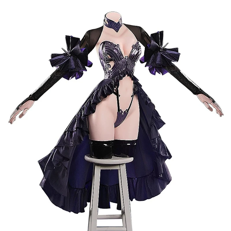 Fate Grand Order Shuten Doji Doujin FGO Black Vintage Dress Cosplay Costume Full Set for Women Role Play Anime Outfit Halloween
Fate Grand Order Shuten Doji Doujin FGO Black Vintage Dress Cosplay Costume Full Set for Women Role Play Anime Outfit Halloween