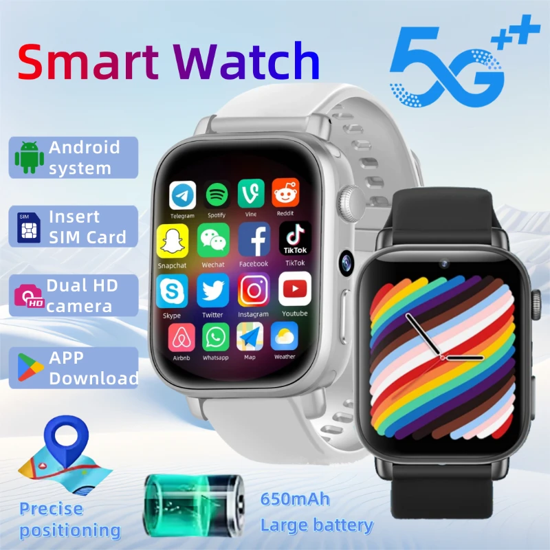 Полная сетевая система Android 4G/5G, SIM-карта, HD-камера I1, Wi-Fi, NFC, GPS, прочные и прочные умные часы для взрослых, магазин Google Play
Полная сетевая система Android 4G/5G, SIM-карта, HD-камера I1, Wi-Fi, NFC, GPS, прочные и прочные умные часы для взрослых, магазин Google Play
