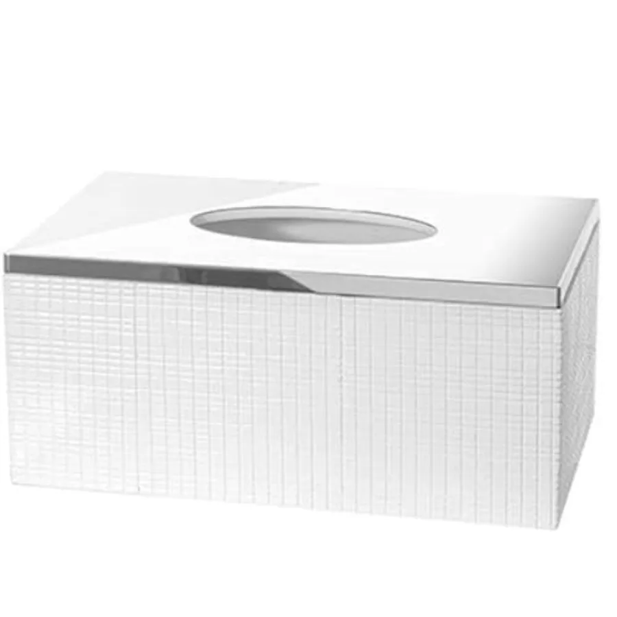 Estella Cover - White Holder Rectangular - Decorative Holder for Bathroom - Elegant White Bathroom Accessories Decor
Estella Cover - White Holder Rectangular - Decorative Holder for Bathroom - Elegant White Bathroom Accessories Decor