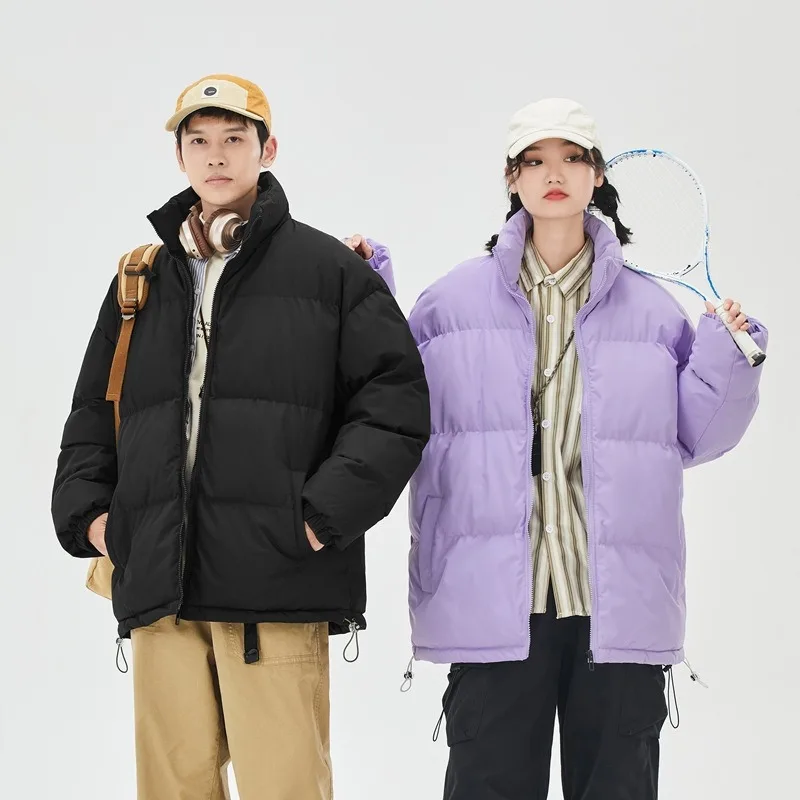 Men Women Warm Bubble Coat Winter Jacket Streetwear Solid Black Parkas Man Korean Fashion Puffer Jackets Coats
Men Women Warm Bubble Coat Winter Jacket Streetwear Solid Black Parkas Man Korean Fashion Puffer Jackets Coats