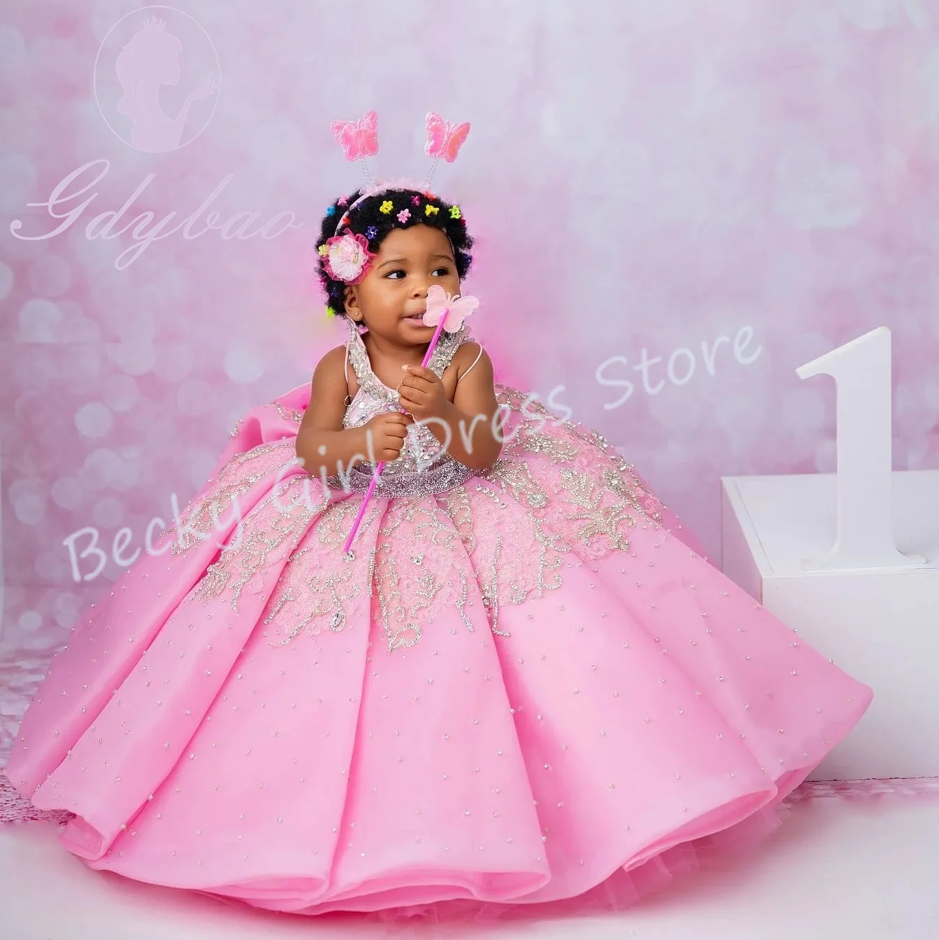 Customized Pink Flower Girl Dresses For Wedding Satin Gorgeous Crystal Sleeveless Lovely Kids Birthday Party Evening Ball Gown
Customized Pink Flower Girl Dresses For Wedding Satin Gorgeous Crystal Sleeveless Lovely Kids Birthday Party Evening Ball Gown