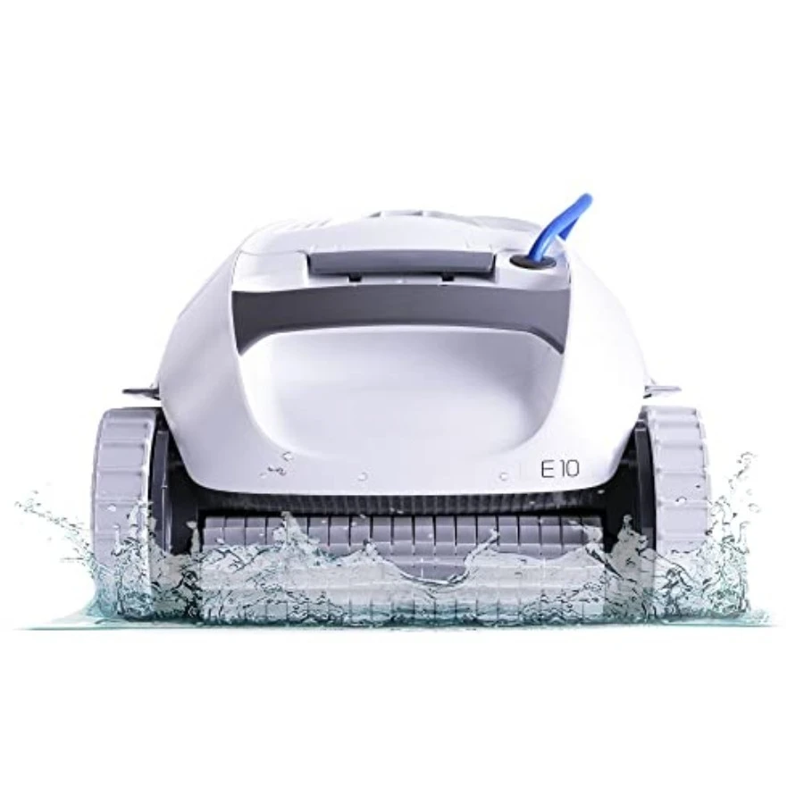 E10 Automatic Robotic Pool Vacuum Cleaner, Active Scrubber Brush, Top Load Filters Access
E10 Automatic Robotic Pool Vacuum Cleaner, Active Scrubber Brush, Top Load Filters Access
