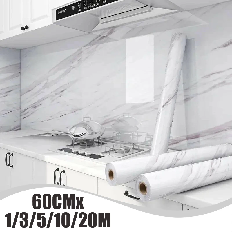 60cm Marble Self-adhesive Wallpaper Bathroom Kitchen Dining Room Cabinet Countertop Wall Sticker Waterproof And Mildew Proof
60cm Marble Self-adhesive Wallpaper Bathroom Kitchen Dining Room Cabinet Countertop Wall Sticker Waterproof And Mildew Proof