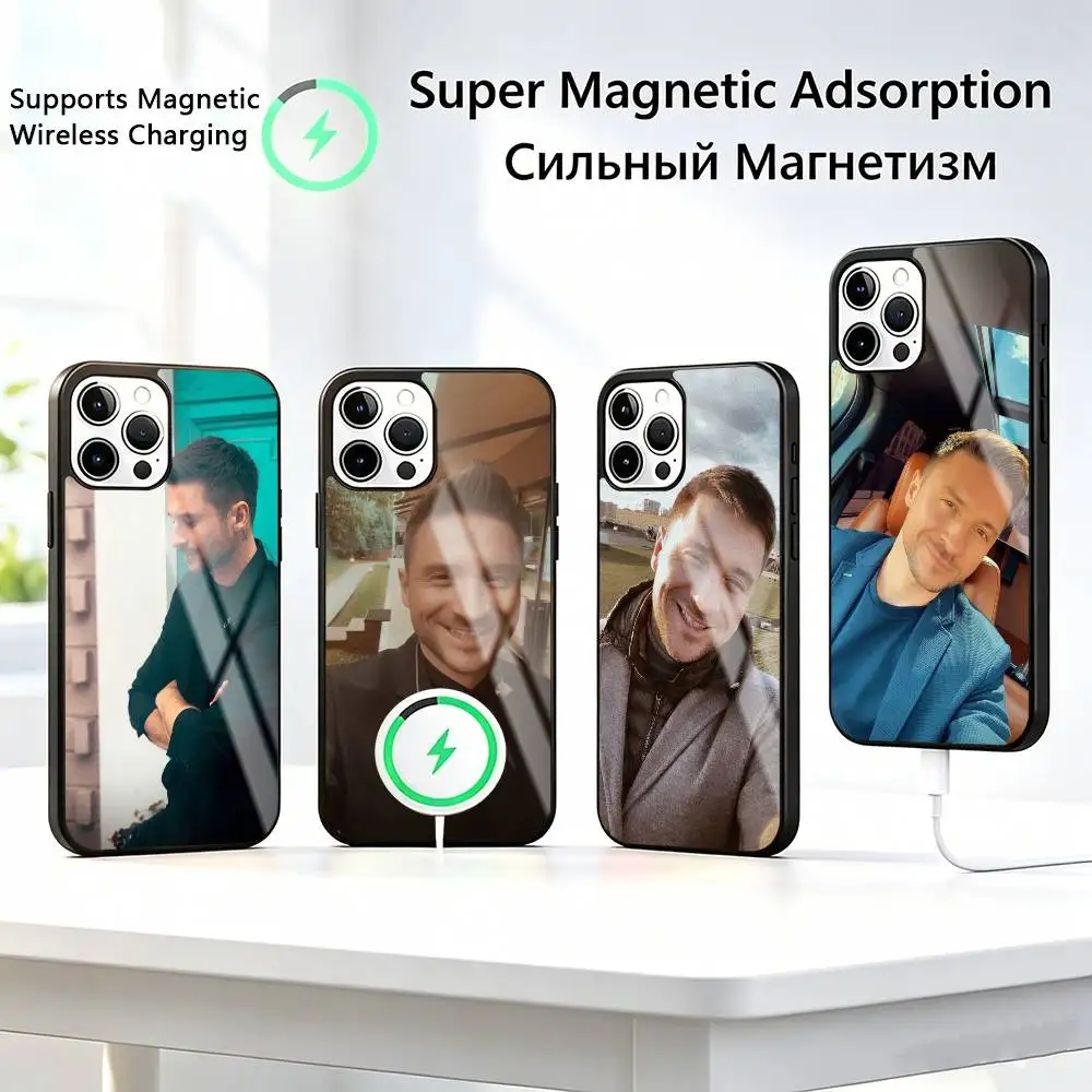 Sergey Lazarev Singer Actor-r Phone Case For iPhone17,16,15,14,13,12,11 Plus,Pro Compatible with magnetic wireless charging
Sergey Lazarev Singer Actor-r Phone Case For iPhone17,16,15,14,13,12,11 Plus,Pro Compatible with magnetic wireless charging