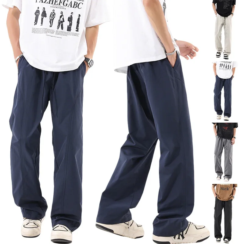 Men's American Slanted Slightly Flared Knife Pants, Men's Spring and Autumn Retro Trendy Brand Paratrooper Workwear Sports Pants
Men's American Slanted Slightly Flared Knife Pants, Men's Spring and Autumn Retro Trendy Brand Paratrooper Workwear Sports Pants