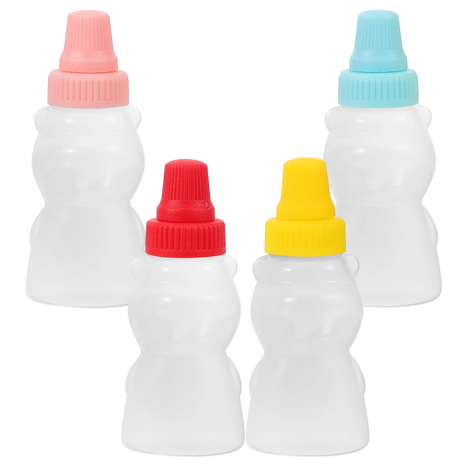 4 Pcs Sauce Bottle Squeeze Bottles Cute Small Seasoning Soy Dispenser or Mini Travel Vinegar Storage
4 Pcs Sauce Bottle Squeeze Bottles Cute Small Seasoning Soy Dispenser or Mini Travel Vinegar Storage