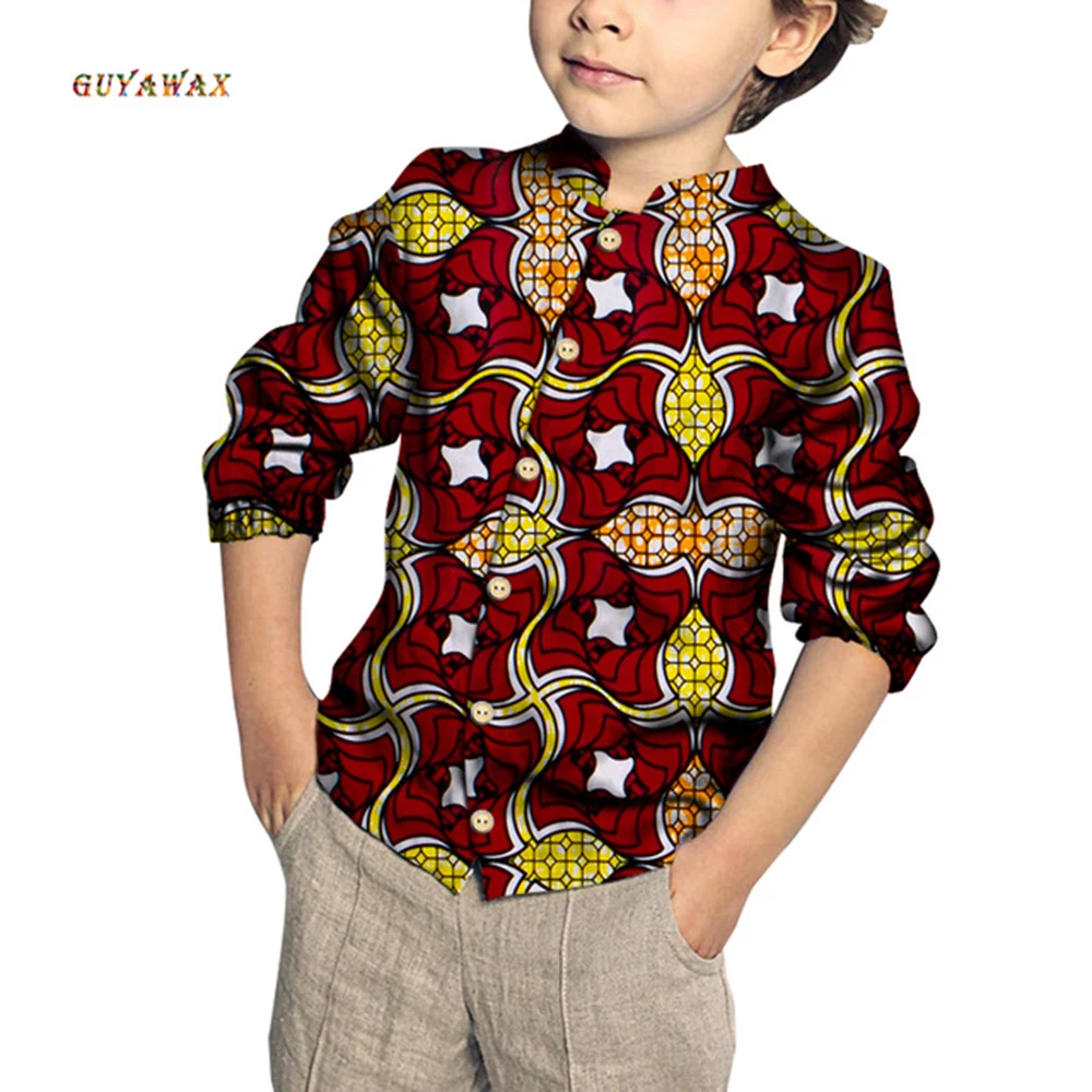 Fashion New Boy's Tops Bazin Riche African Wax Print Patchwork Cotton Shirt for Boys Children Kids Clothing Kids Boys African
Fashion New Boy's Tops Bazin Riche African Wax Print Patchwork Cotton Shirt for Boys Children Kids Clothing Kids Boys African