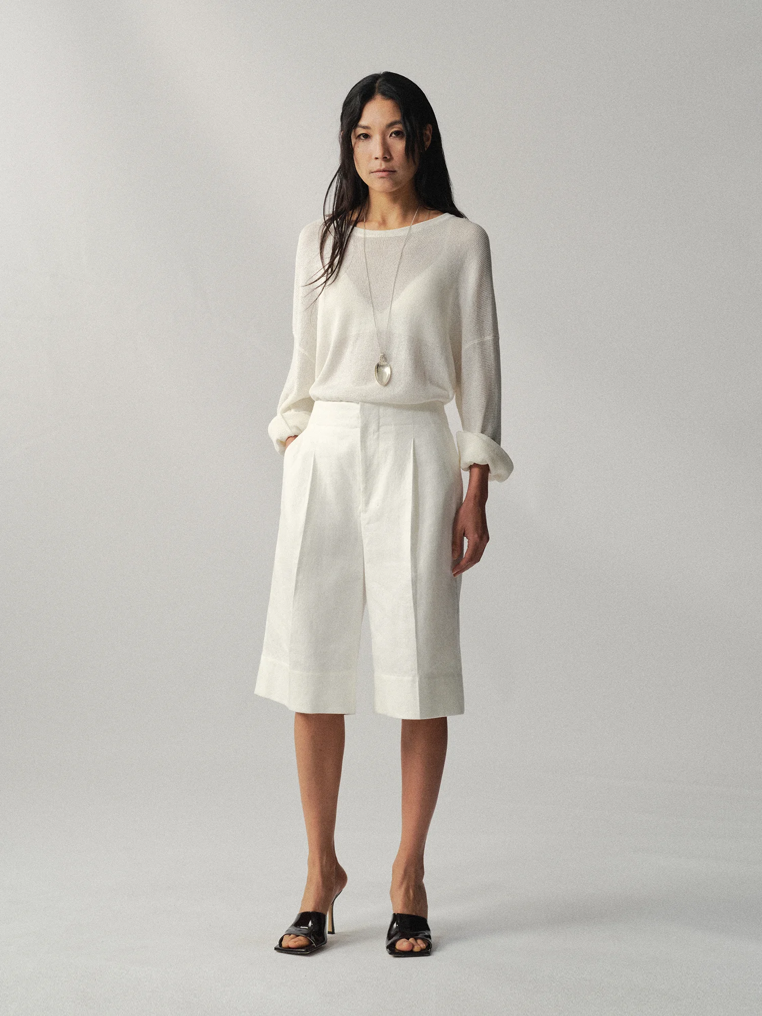 Женские шорты Ele Tailored: повседневные, прямого кроя, из хлопка и льна, комфортные, дышащие, приятные для кожи
Женские шорты Ele Tailored: повседневные, прямого кроя, из хлопка и льна, комфортные, дышащие, приятные для кожи