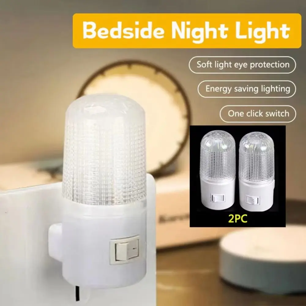 3W Plug-in Night Light Energy-saving with Switch Cylindrical Night Light Soft Glow White LED European Standard Night Light
3W Plug-in Night Light Energy-saving with Switch Cylindrical Night Light Soft Glow White LED European Standard Night Light