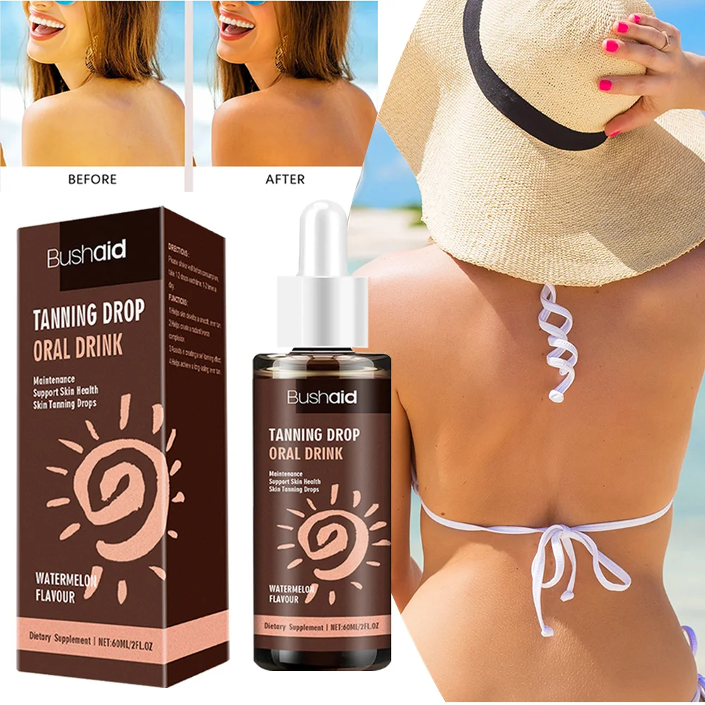 60ml Hydrating Self Tans Drops Drinkable Sunless Tanning Drops to Drink No Sun Needed Sunkisseds Tanning Drops for Face Body
60ml Hydrating Self Tans Drops Drinkable Sunless Tanning Drops to Drink No Sun Needed Sunkisseds Tanning Drops for Face Body