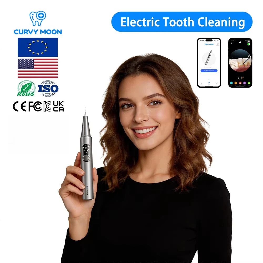 Home Dental Calculus Remover Visual Smart Plaque Remover Portable Electric Ultrasonic Teeth Cleaner Tartar Scaler with HD Camera LED Light Rechargeable Oral Care Device for Adults Kids US Local Fast Shipping
Home Dental Calculus Remover Visual Smart Plaque Remover Portable Electric Ultrasonic Teeth Cleaner Tartar Scaler with HD Camera LED Light Rechargeable Oral Care Device for Adults Kids US Local Fast Shipping