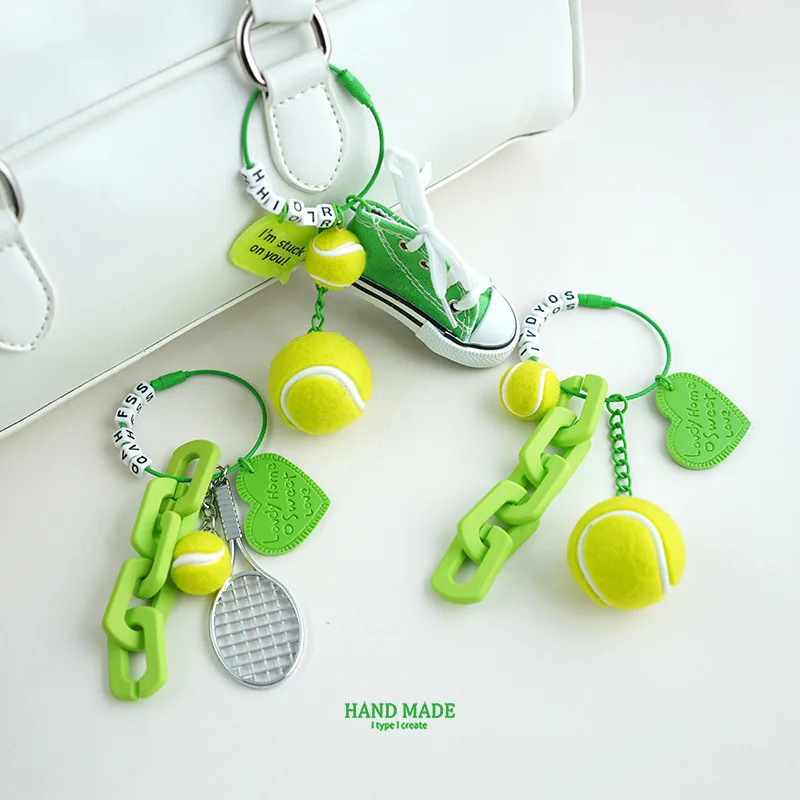 Handmade Tennis Keychains,Inspirational Gifts for Players Coaches Cute Ornament Accessories for Sports Bags,Tournament Giveaways
Handmade Tennis Keychains,Inspirational Gifts for Players Coaches Cute Ornament Accessories for Sports Bags,Tournament Giveaways
