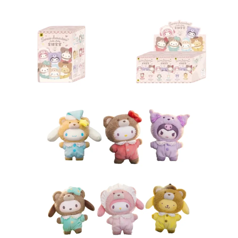 Original Sanrio Characters Latte Baby Series Blind Box Kawaii Dolls Collectible Figure Trendy Toys Keychain Mystery Box Gifts
Original Sanrio Characters Latte Baby Series Blind Box Kawaii Dolls Collectible Figure Trendy Toys Keychain Mystery Box Gifts