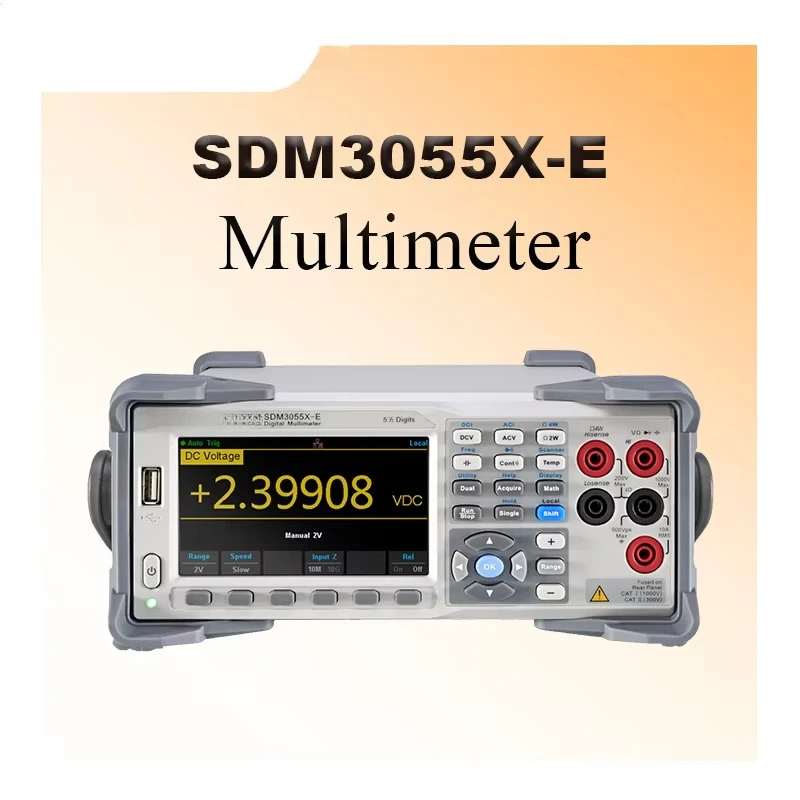 Siglent six and a half digital multimeter SDM3055X-E electronic measuring instrument
Siglent six and a half digital multimeter SDM3055X-E electronic measuring instrument