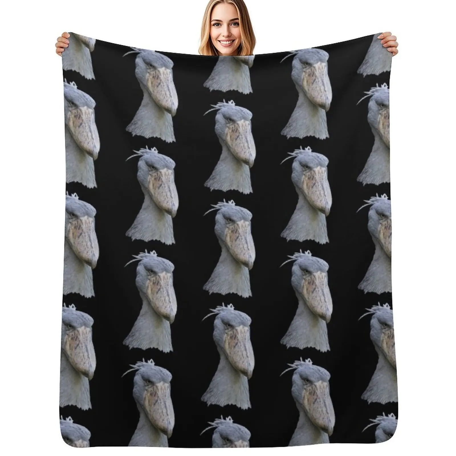 Shoebill Throw Blanket All Season Soft Lightweight Blanket for Home
Shoebill Throw Blanket All Season Soft Lightweight Blanket for Home