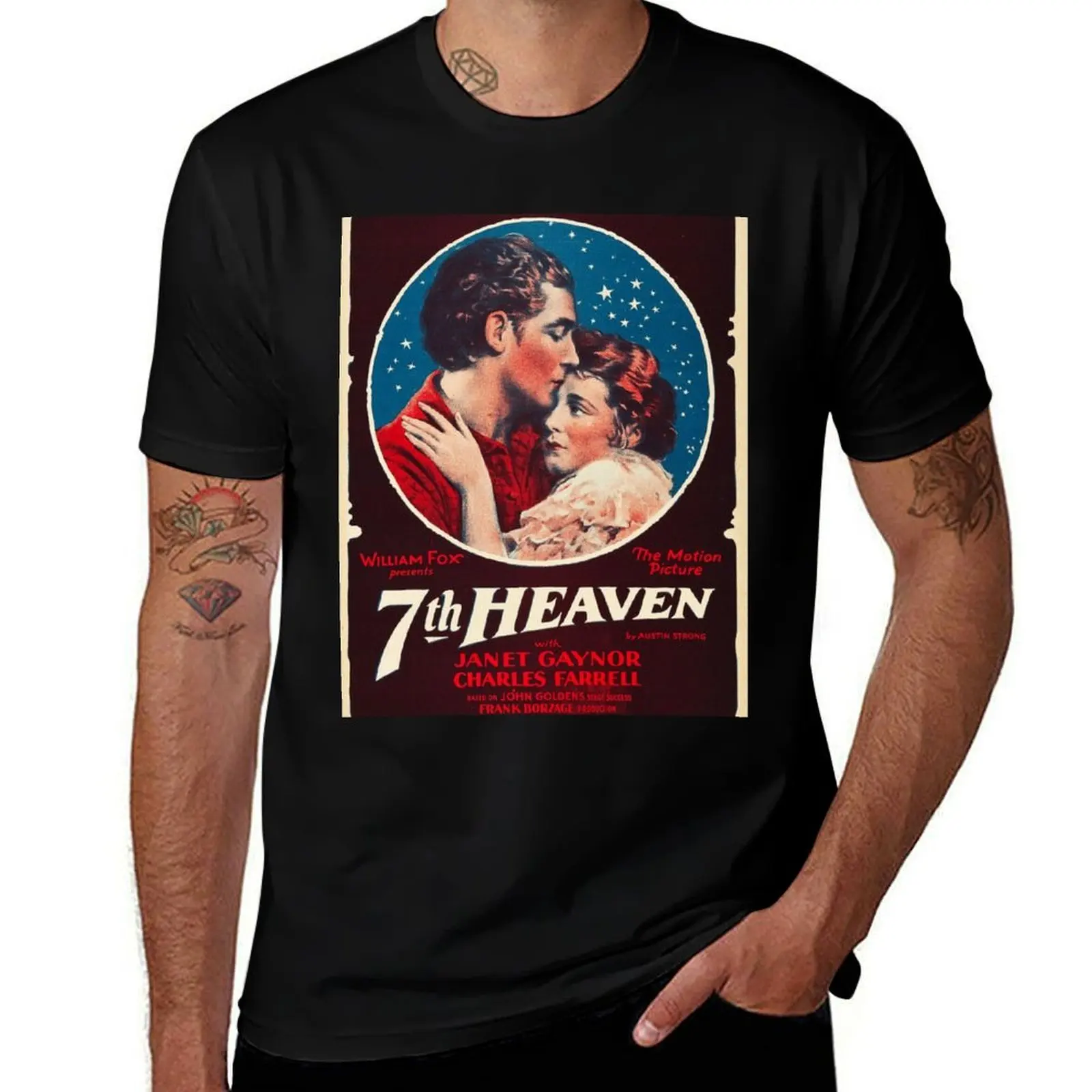 7th Heaven (1927) Theatrical Poster T-Shirt t shirts for man cotton soft g man t shirts for men men t shirt cotton 100% T-Shirt
7th Heaven (1927) Theatrical Poster T-Shirt t shirts for man cotton soft g man t shirts for men men t shirt cotton 100% T-Shirt