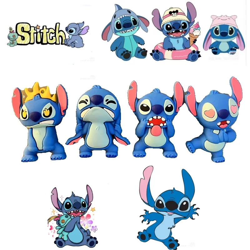 New Disney Stitch anime peripherals, cute fridge magnets, creative three-dimensional cartoon ornaments, wardrobe decorations
New Disney Stitch anime peripherals, cute fridge magnets, creative three-dimensional cartoon ornaments, wardrobe decorations